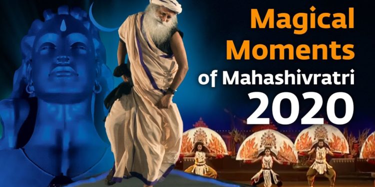 Magical Moments at Mahashivratri 2020 @ Isha Yoga Center