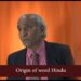 Origin of word Hindu