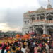 Holi of Vrindavan’s love temple is filled with flowers and natural colors | फूलों और प्राकृतिक रंगों से सराबोर होती है वृंदावन के प्रेम मंदिर की होली