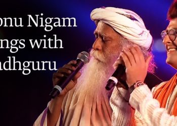 Sonu Nigam Sings with Sadhguru at Mahashivratri 2018