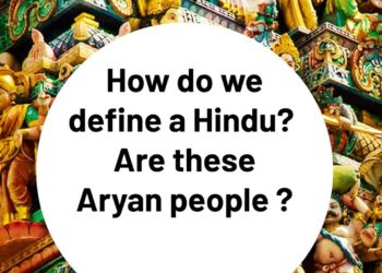 How do we define a Hindu?  Are these Aryan people ?