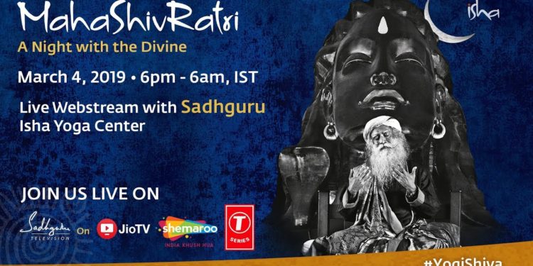 MahaShivRatri 2019 Part 3/12 –  Live Webstream with Sadhguru | 6:30-9:00 PM