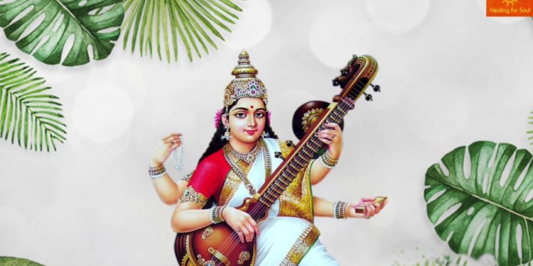 OM Shreem Hreem Saraswatyai Namah Mantra | Improve Memory & Concentration For Studies -सरस्वती मंत्र
